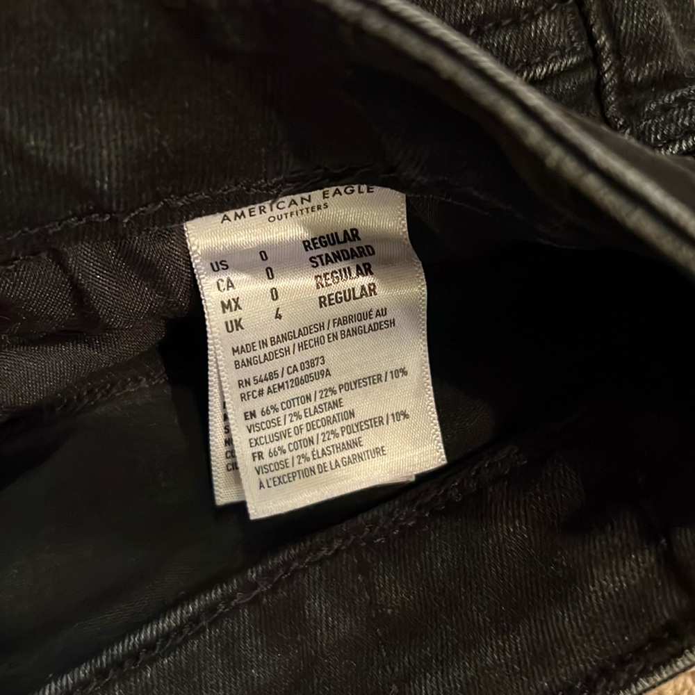 American Eagle high rise crop jeggings - Picture 3 of 3